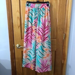 Forever 21 floral print pants